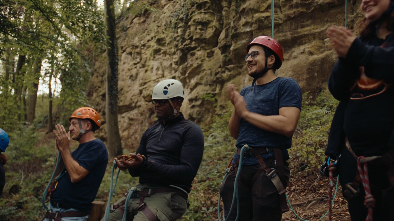 film corporate réalisé lors d'un séminaire d'entreprise avec SFX luxembourg, pendant une journée accrobranche